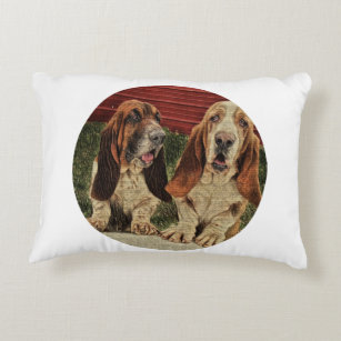 basset hound pillow pottery barn