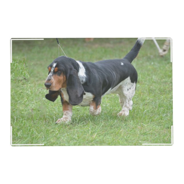 Basset Hound Placemat (Back)