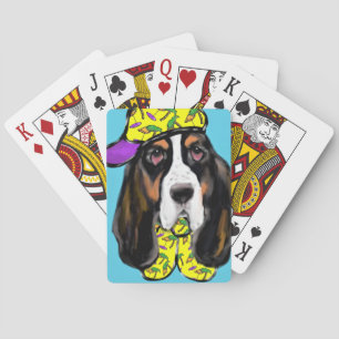 Basset Hound Poker Cards