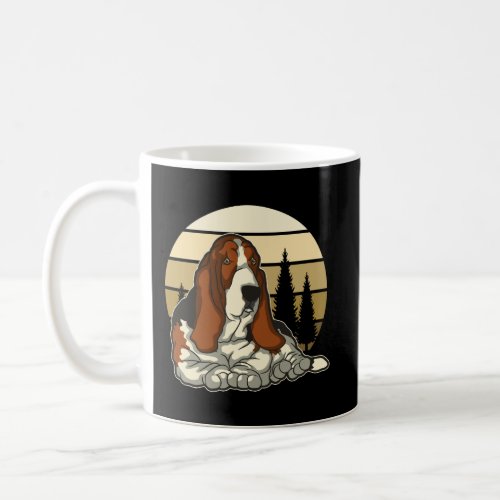 Basset Hound Pullover Gift Women Men Kids Hooded Coffee Mug