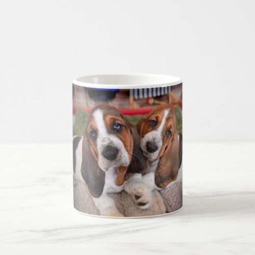 Basset Hound Puppies Coffee Mug