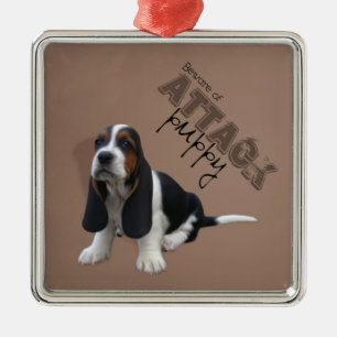 Basset Hound Puppy Ornament