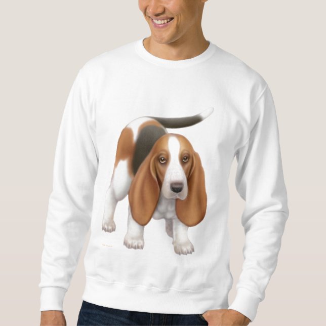 Basset Hound Sweatshirt (Front)