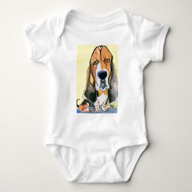 Basset Hound T-Shirt (Front)