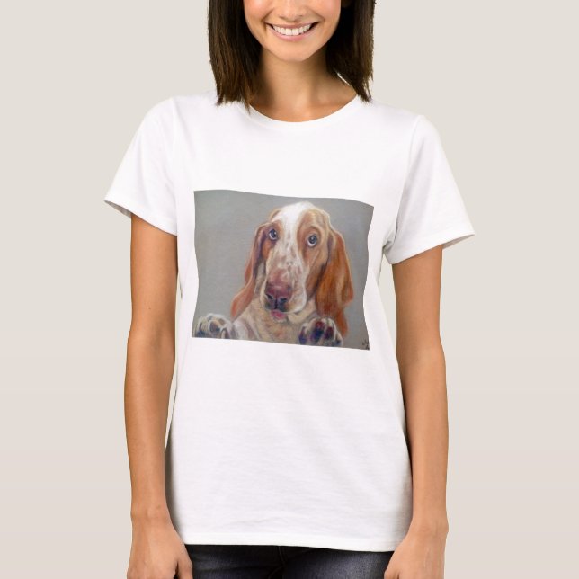 Basset hound T-Shirt (Front)