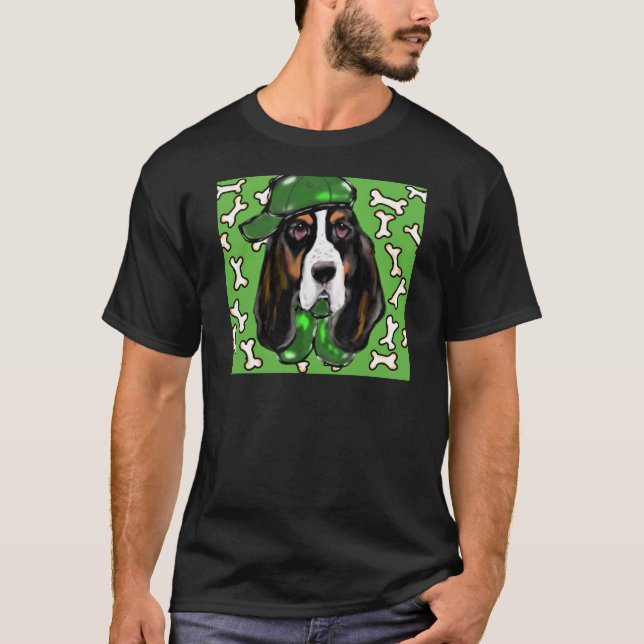 Basset Hound T-Shirt (Front)
