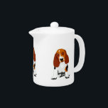 Basset Hound Teapot<br><div class="desc">Gorgeous teapot for any occasion.</div>