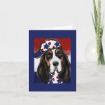 Basset Hound Thank You Card
