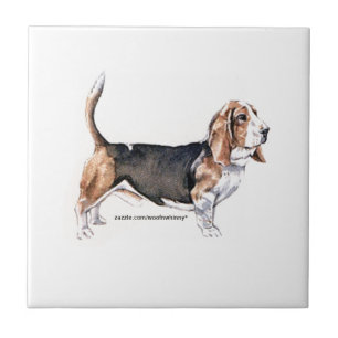 Basset Hound Tile