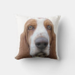 Basset Hound To Howl About Throw Pillow at Zazzle