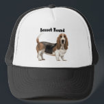Basset Hound Trucker Hat<br><div class="desc">For the true Basset Hound lover!</div>
