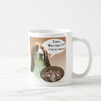 Basset Hound Turkey Coffee Mug