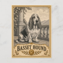 Basset Hound, Vintage Heritage Dog