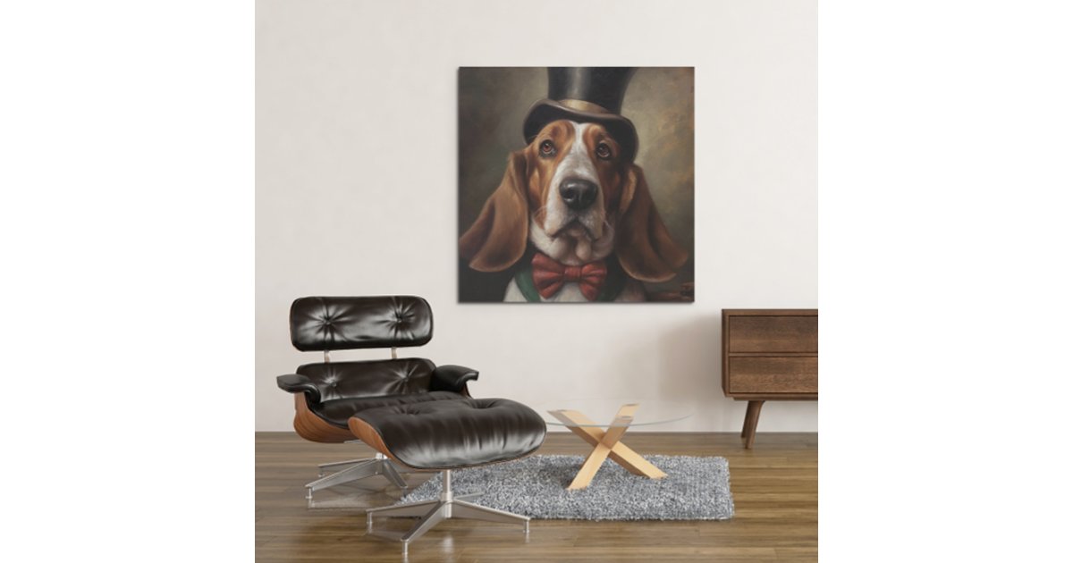 basset hound bow tie