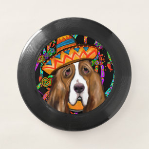 BASSET HOUND Wham-O FRISBEE