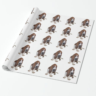 Basset Hound Wrapping Paper