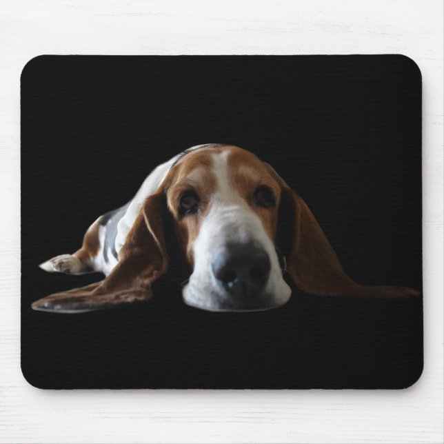 Basset Mouse Pad (Front)