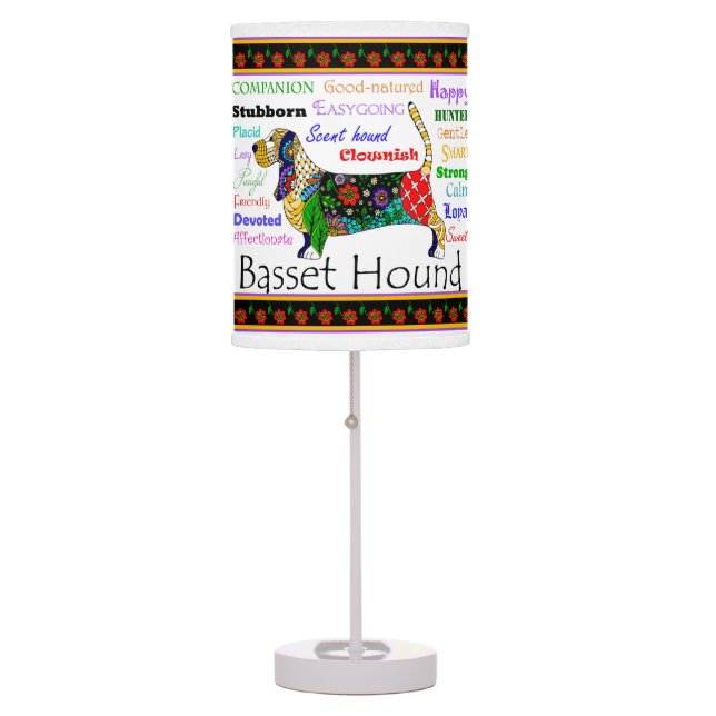 Basset Traits Lamp (Front)