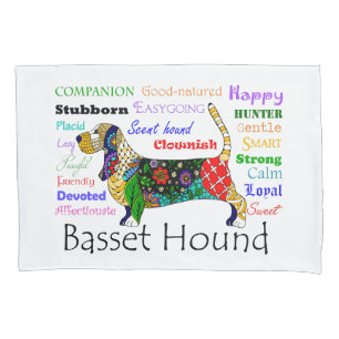 Basset Traits Pillowcase