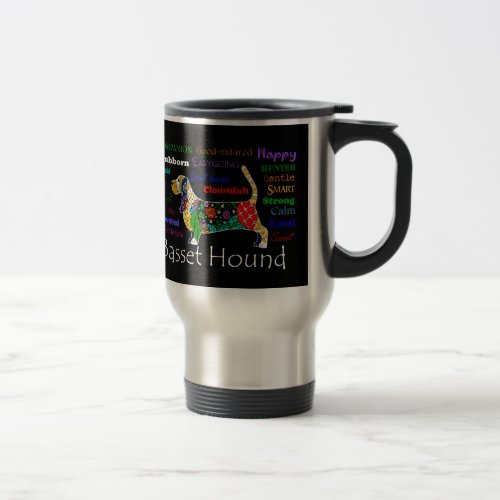 Basset Traits Travel Mug