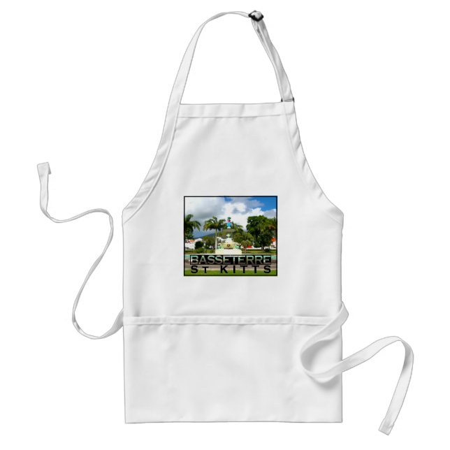 Basseterre Adult Apron (Front)