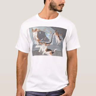 Bassets on the Space Shuttle Shirt