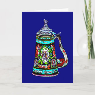 BassetStein - Greetings Card