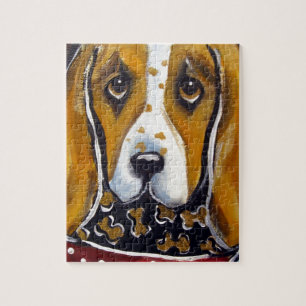 BASSETT HOUND CHEF JIGSAW PUZZLE