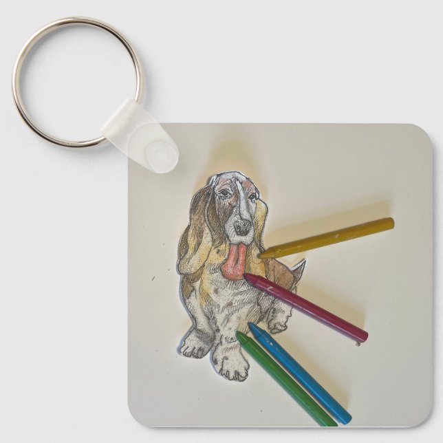 Bassie Keychain (Front)