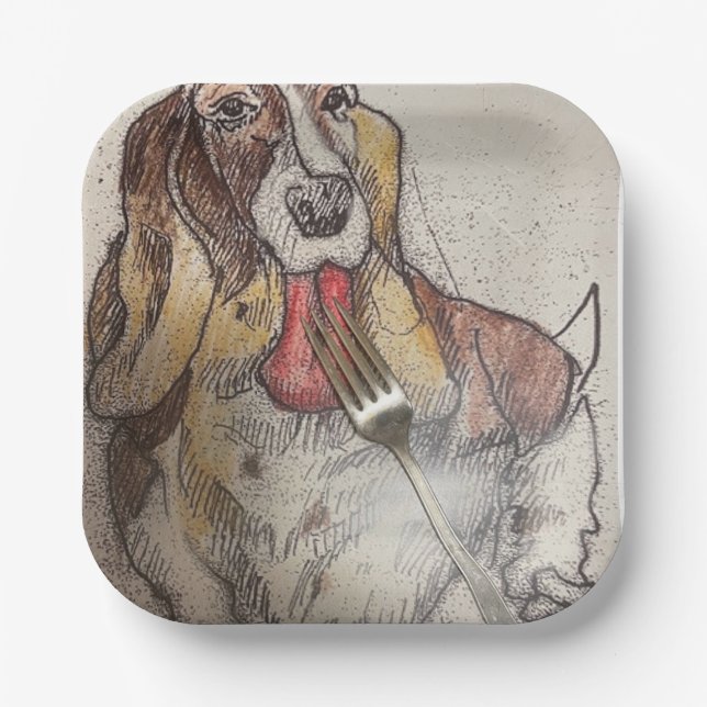 Bassie's Cake plate (Front)