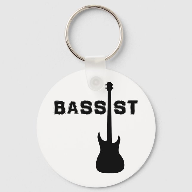 Bassist Keychain (Front)