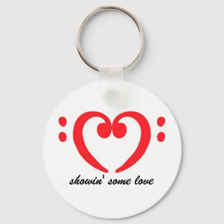 bassist love keychain