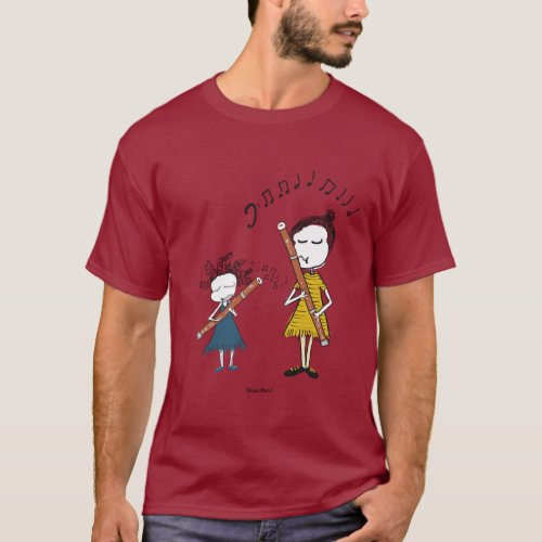 Bassoon and to teacher T_Shirt