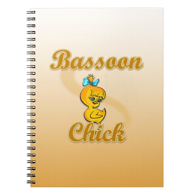 Bassoon Chick Notebook (Front)