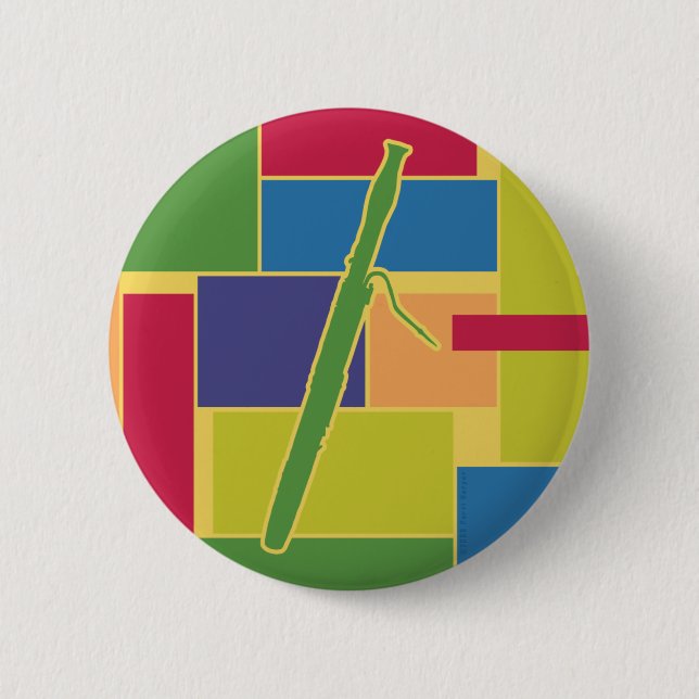 Bassoon Colorblocks Button (Front)