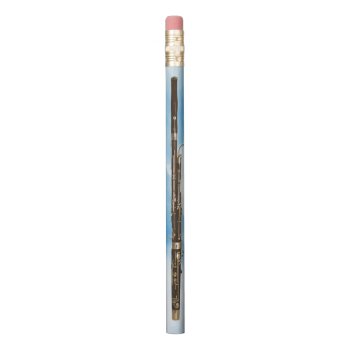 Bassoon Duo In Blue Sky Pencil by missprinteditions at Zazzle