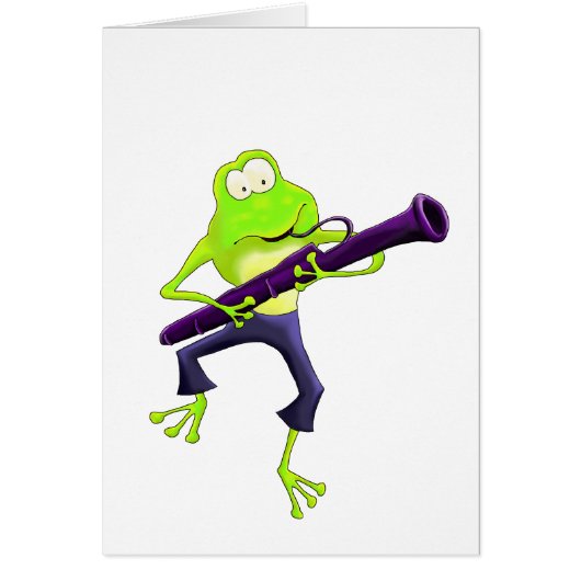 Bassoon Frog Cards (Front)