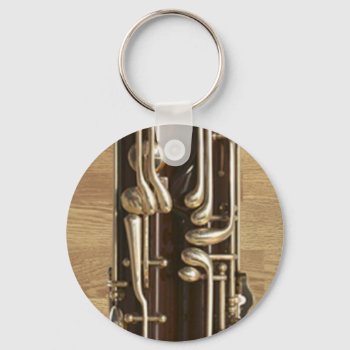 Bassoon Keys Keychain by missprinteditions at Zazzle