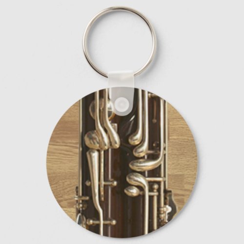 Bassoon Keys Keychain