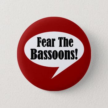 Bassoon Music Button by madconductor at Zazzle