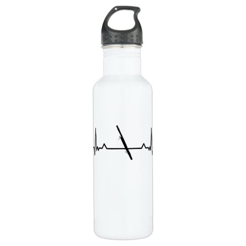 Bassoon Music Heartbeat Funny Gifts Stainless Steel Water Bottle