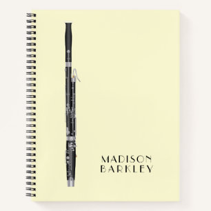 Bassoon Music Teacher Notebook
