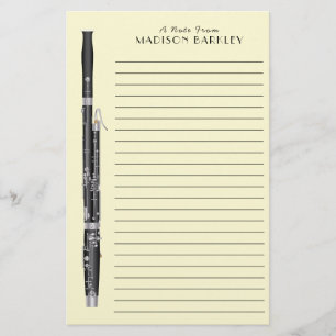Bassoon Music Teacher Stationery