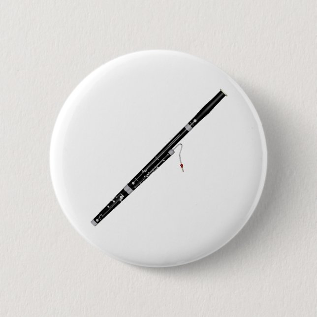 Bassoon Pinback Button (Front)