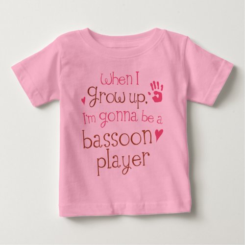 Bassoon Player Future Infant Baby T_Shirt
