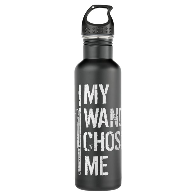 Bassoon Player Gift Stainless Steel Water Bottle (Front)