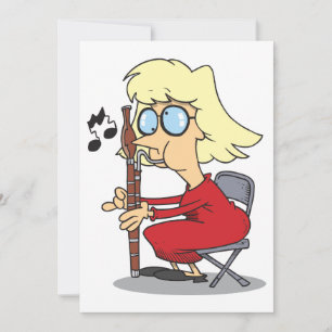 Bassoon Player Invitations