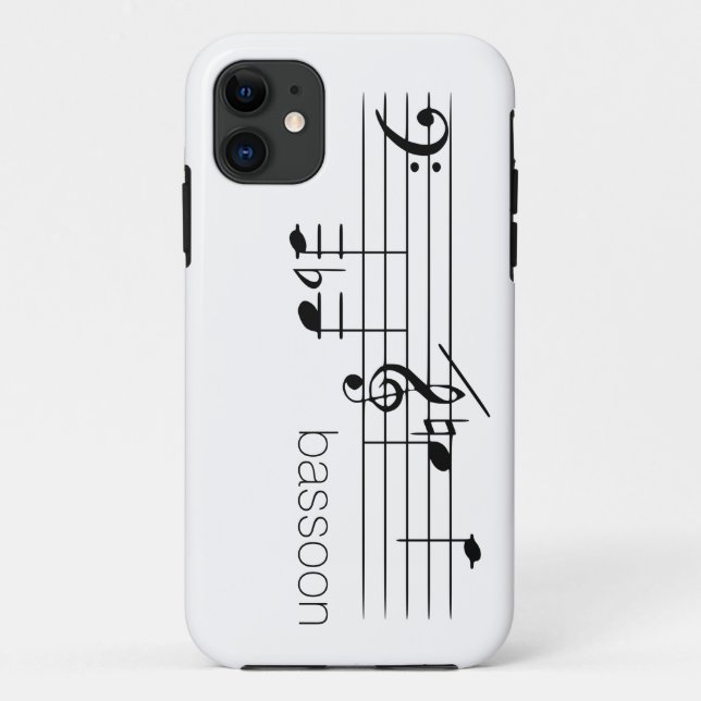 Bassoon Playing Range Case-Mate iPhone Case (Back)