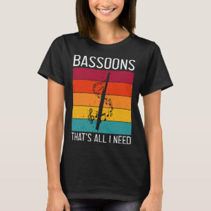 Bassoon Reed for Bassoonist and Bassoon Orchestra T-Shirt