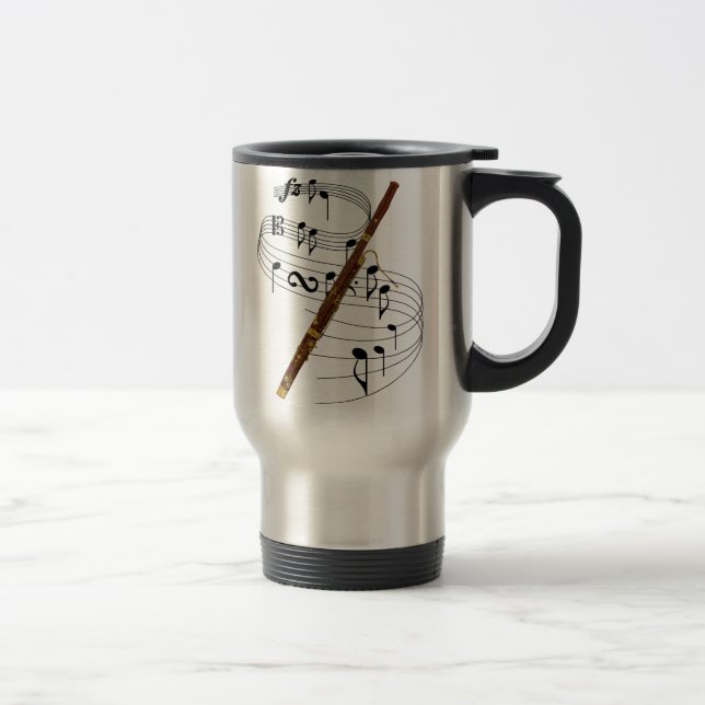 Bassoon Travel Mug (Right)